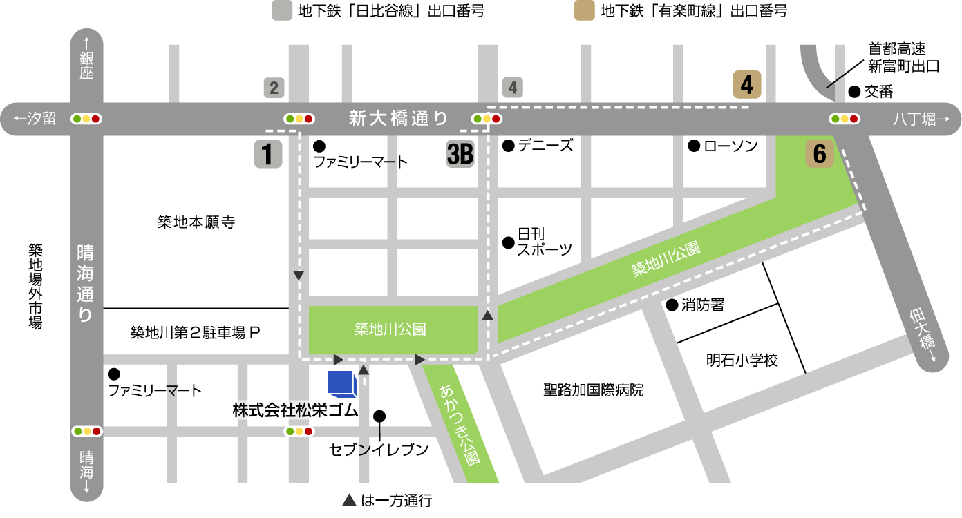 アクセス地図