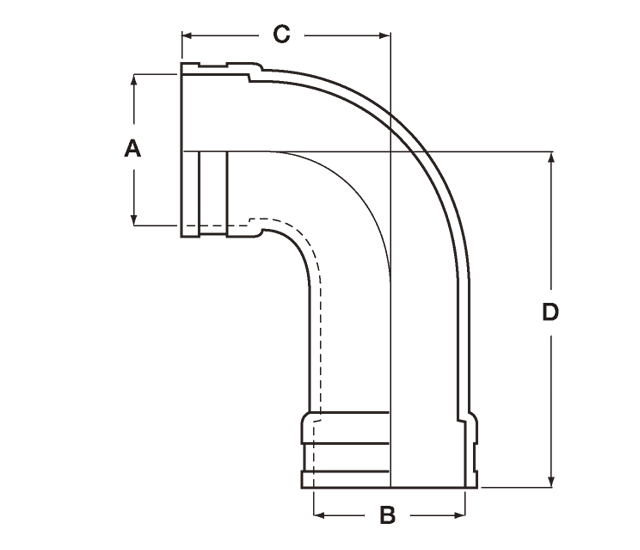 SGジョイント便器接続エルボタイプ